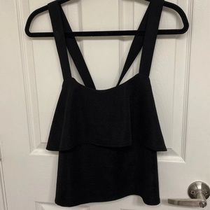 Madewell ruffle tank top